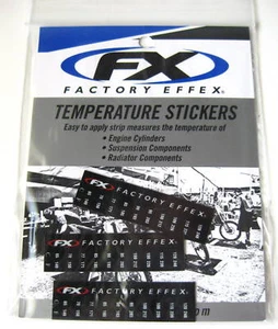 Factory Effex Temperature Gauge Graphics Decals Stickers 3 Sticker Pack NEW - Picture 1 of 4