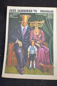 1978 Warschauer Jazzfestival Programm Cover Artwork [POLEN] - Bild 1 von 2