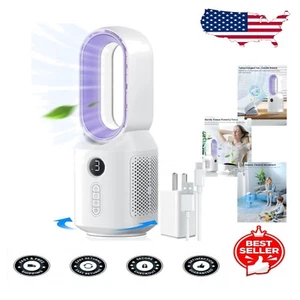 Energy-Efficient Bladeless Fan with Multiple Brightness Modes - Ideal for Office - Picture 1 of 9