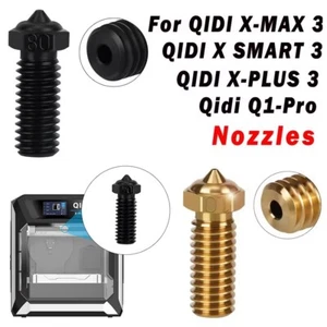 2/3/5pcs Messing Hartstahl Düse für QIDI TECH X PLUS 3/ X MAX 3/X SMART 3 - Picture 1 of 21