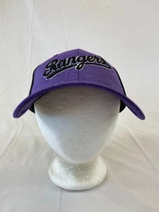 Tarleton Texas Rangers Baseball Cap Snapback Hat Mesh Purple OSFM Adjustable - Picture 1 of 10