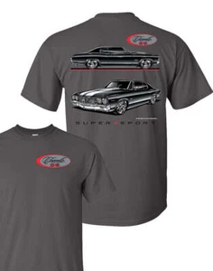Camiseta Chevelle Chevrolet Blackline para hombre con licencia - Imagen 1 de 5