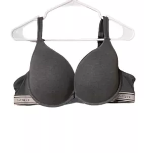 Reggiseno Cacique 44C Boost Tuffo Ferretto Elasticizzato Grigio Cinghie Regolabili Comfort - Foto 1 di 15