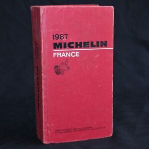 1987 - GUIDE MICHELIN FRANCE 1987 - Rouge