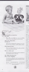 1939 Print Ad Bell Telephone System What was going on around here last night? - Picture 1 of 1