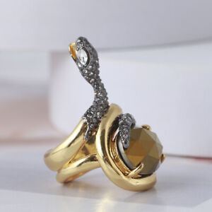 Alexis Bittar Snake inlaid Diamond Fashion Ring