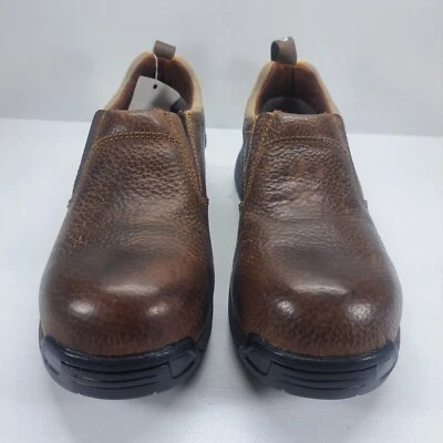 Carolina Lytning Para Mujer Ligero ESD Comp Puntera Cuero Sin Cordones LT251 Talla 6 NUEVO Foto 1 de 4