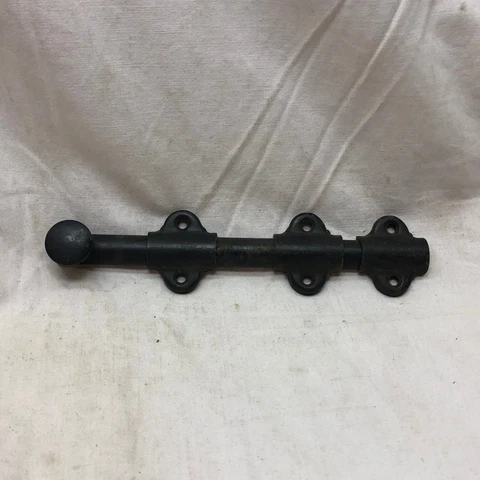 Vintage Sliding Bar Latch & Hook Cover