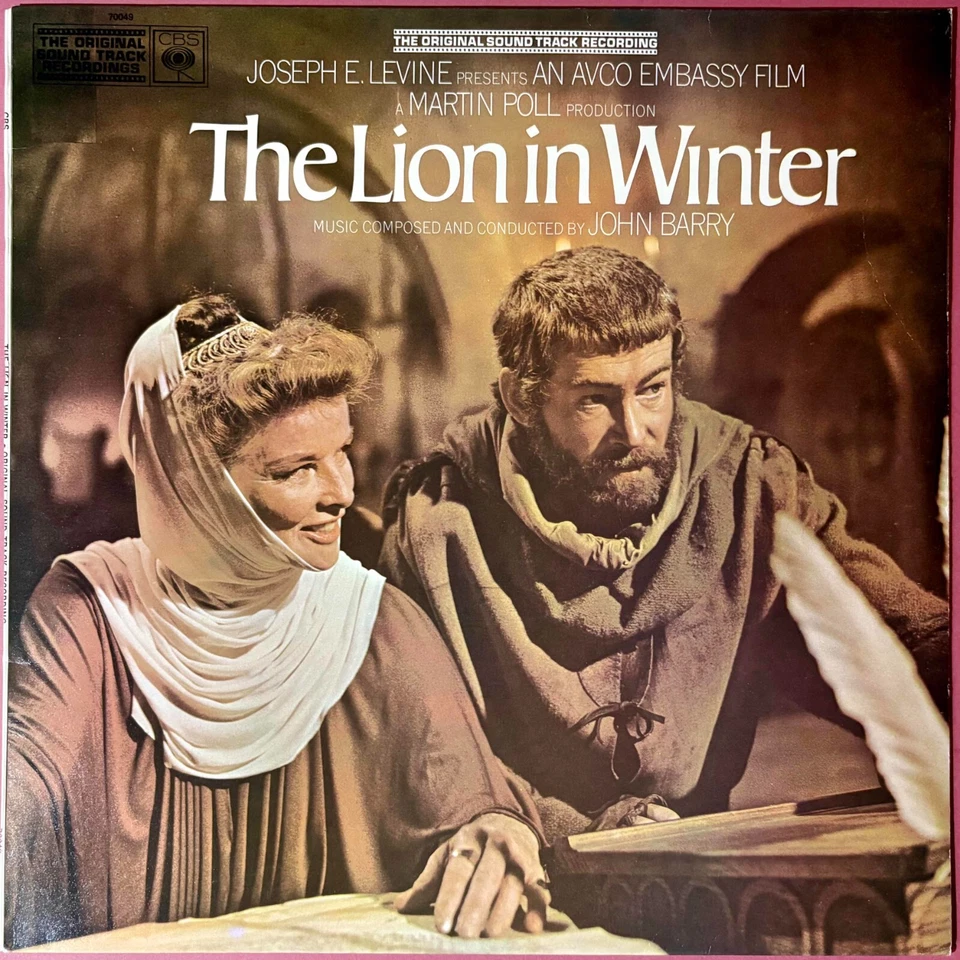 Lion in Winter ORIGINAL UK Vinyl LP John Barry Katharine Hepburn Peter O'Toole - Image 1 of 4