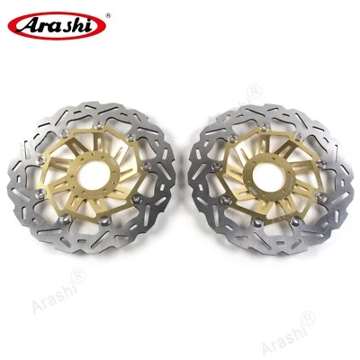 Rotores de discos de freno delanteros Arashi para Honda CRF1000L Africa Twin ADV ABS 2018 2019 Foto 1 de 4