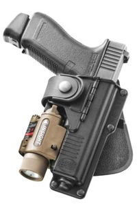 FOBUS RBT19 PADDLE HOLSTER FOR GLOCK 19 23 32 PISTOL WITH LASER OR LIGHT TAURUS - Picture 1 of 24