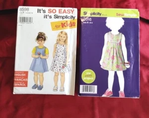 Simplicity Kinder Schnittmuster Kleider Größe A 3-8 - Bild 1 von 5