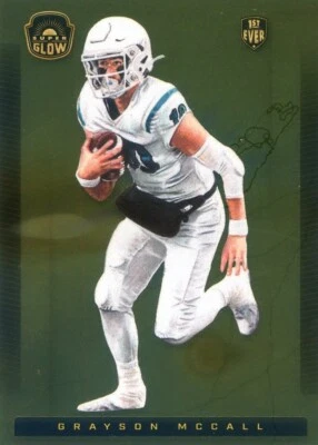 2021 Super Glow Sports Inaugural GRAYSON MCCALL #19 1st Ever GOLD FOIL PARALLEL - Image 1 of 2