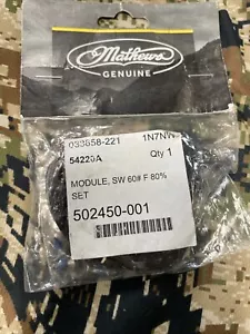 Peso del interruptor de tiro con arco Mathews #60-F-80 - Imagen 1 de 2