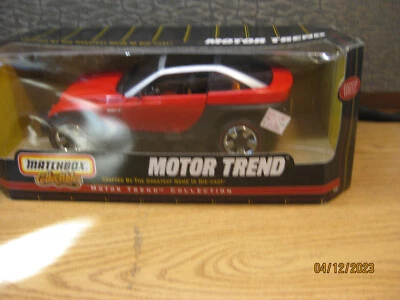 1/18 JEEP JEEPSTER CONCEPT IN RED  BY MATCHBOX COLLECTIBLES UPC #37787 - Image 1 of 4