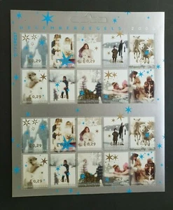 2004 PAESI BASSI OLANDESI NATALE KERST NVPH V2296-2305 in perfette condizioni nuovo nuovo postale - Foto 1 di 1