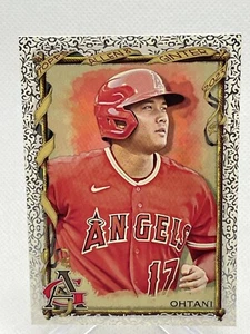 2023 Topps Allen Ginter Shohei Ohtani #96 Base Set LA Angels Foil Filigree SP - Bild 1 von 2