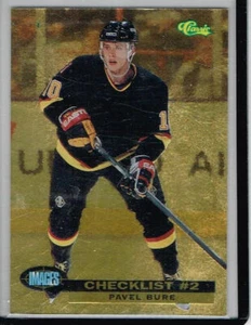 1995 Classic Images Gold #100 Pavel Bure  Checklist #2  NM/MT  1539* - Picture 1 of 1