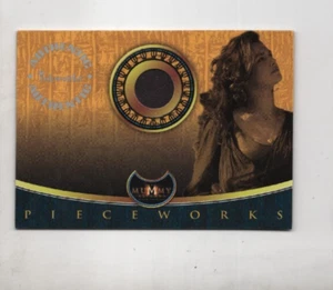 RACHEL WEISZ THE MUMMY 2001 INKWORKS AUTHENTIC SET WORN COSTUME PIECEWORKS PATCH - Picture 1 of 2