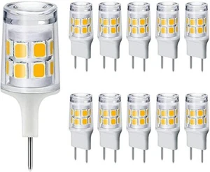 10X G8 Base Mini Bulbs For GE Microwave Light Under Counter Cabinet Puck Light - Picture 1 of 9