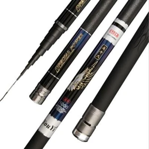 Fishing Rods 8m/9m/10m/11m/12m/13m Telescopic Fishing Rod Carbon Fiber Pole Hand - Picture 1 of 14