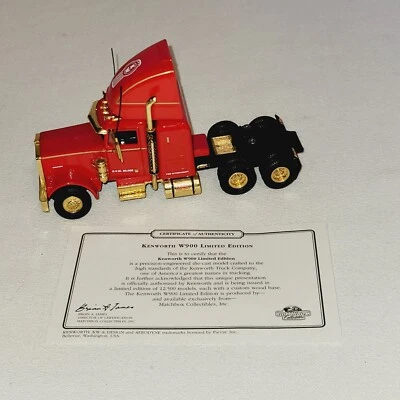 Kenworth W900 Truck Tractor Cab with Wood Desktop Base KS188SB1 M (read desc.) - Image 1 of 4