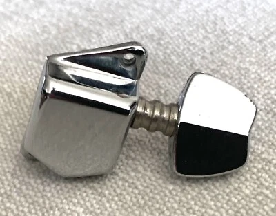 Vtg 1981 Epiphone Epi Strat Style Electric Guitar Original Tuner Tuning Peg - Image 1 of 4