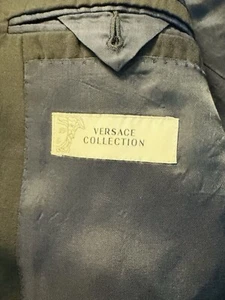 Versace Collection Men’s Navy Blue Jacket Size 52 Mint Condition - Picture 1 of 8