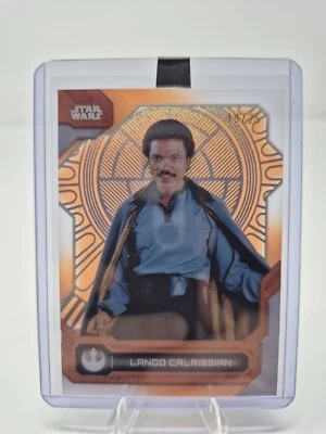 2024 Topps Star Wars High Tek - LANDO CALRISSIAN - Orange /25 - SP - Image 1 of 4