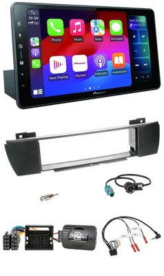 Pioneer Bluetooth DAB Lenkrad USB Autoradio für BMW X3 E83 2004-2010 mittig - Bild 1 von 4