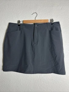 Pantalón corto Eddie Bauer Adventurer 2.0 para mujer con pantalones cortos incorporados talla 14 gris 36x17 - Imagen 1 de 15