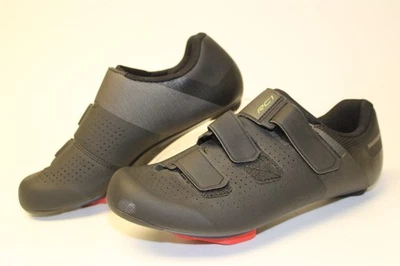 Shimano RC1 NUEVO Hombres Talla 10.5 45 Negro Malla Carretera Ciclismo 3 Pernos Zapatos SHRC100M Foto 1 de 4