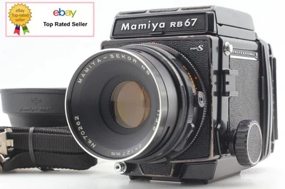 [ Exc + 5 ] Mamiya RB67 Pro S тела Sekor NB 127 мм F.3.8 объектив 120 фильм назад Японии - Изображение 1 из 4