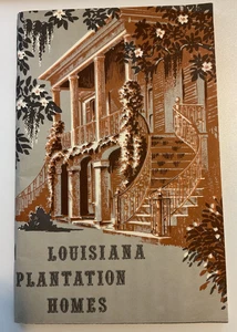 Vintage 1952 Louisiana Plantation Homes Booklet - Picture 1 of 4