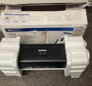 Brother ADS-1700W Wireless Document Scanner Touchscreen. No Power Cable. - Zdjęcie 1 z 12