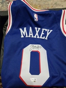 Tyrese Maxey Signed Jersey - Picture 1 of 5