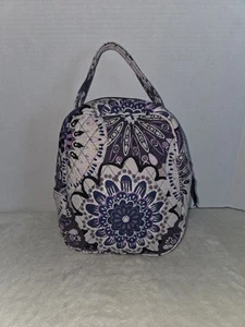 Vera Bradley lila Mimose Medaillon beleidigt Mittagessen Box - Bild 1 von 10