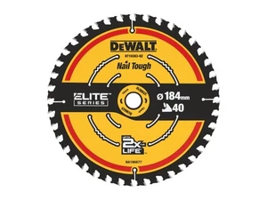 Dewalt DT10303 ELITE Series Framing Circular Saw Blade 184 x 16mm x 40T - Picture 1 of 2