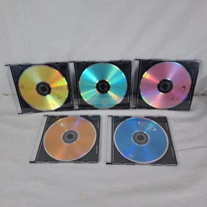 5 x Blank Verbatim 4.7Gb DVD-R Colour Discs - Speed 8X - Please See Pictures - Picture 1 of 18
