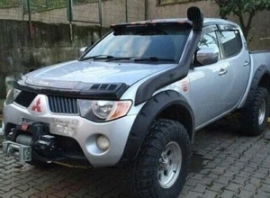 Deflettori Per Finestrini Contro Sole E Pioggia Per Mitsubishi L200 2007-2014 - Foto 1 di 5