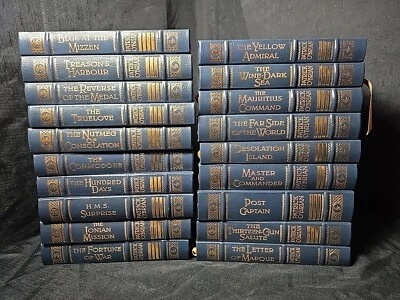 Easton Press Patrick O'Brian's MASTER AND COMMANDER SERIES 19 Of 20 Volume Set — 第 1/4 张图片