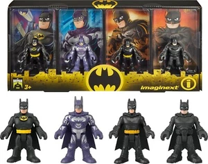 Fisher-Price Imaginext DC Super Friends Batman Juguetes 85 Aniversario Paquete de 4 - Imagen 1 de 6