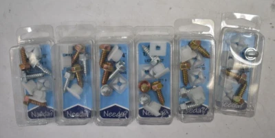 Lot of 6 Packs Needa Parts Panel Trim Retainer Assortment Kits Hardware 459530 - Изображение 1 из 4