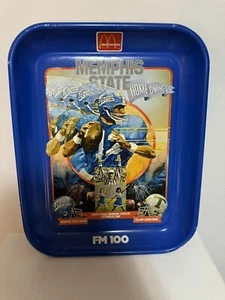 McDonalds Metal Tray 1985 Memphis State vs Tulane Homecoming Football FM 100 - Picture 1 of 9