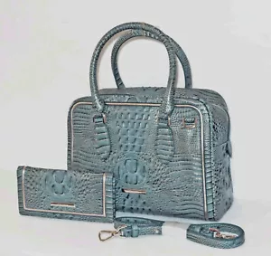 BORCHIE ORO BLU BRAMINO accattivanti MARISSA ARDESIA STRATOS e PORTAFOGLIO ADY NUOVO CON ETICHETTE - Foto 1 di 11