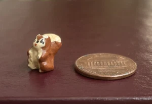 vintage porcelain squirrels Micro Tiny HTF Rare - Picture 1 of 2