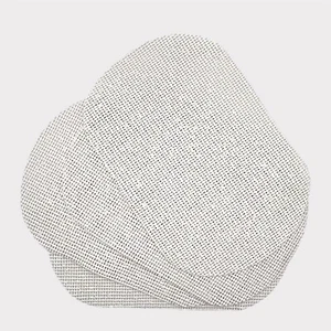 Tischsets NEU 4er Set Waffelmuster Netz Oval Rutschfest 4 Creme - Bild 1 von 3