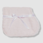 $30 Little Scoops Girl's Pink Solid Plush Burp Cloth
