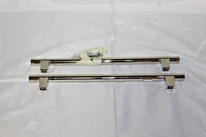 Pottery Barn Chrom Handtuchhalter. 2er Set. Offener Karton. - Bild 1 von 12