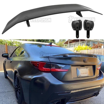 Alerón trasero para maletero Lexus RC200t RC300 RC350 fibra de carbono estilo GT 46" Foto 1 de 4